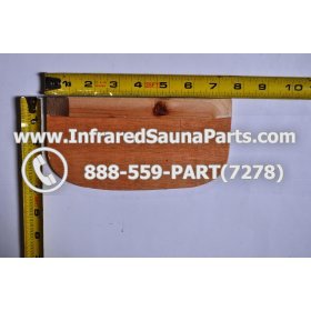 WOOD SHELVES + CUP HOLDERS - HEMLOCK WOOD CUP HOLDER STYLE 3 6