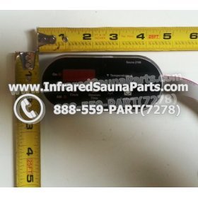 COMPLETE CONTROL POWER BOX WITH CONTROL PANEL - COMPLETE CONTROL POWER BOX EZE INFRARED SAUNA WITH BLACK CONTROL PANEL 8