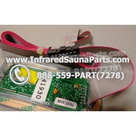 CIRCUIT BOARDS WITH  FACE PLATES - CIRCUIT BOARD WITH FACEPLATE O-SAUNA INFRARED SAUNA BLACK 6