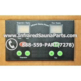 FACE PLATES - FACEPLATE FOR CIRCUIT BOARD VIDAL INFRARED SAUNA NYSN3DB F1.3 1