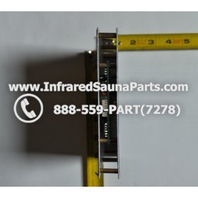 CIRCUIT BOARDS WITH  FACE PLATES - CIRCUIT BOARD WITH FACE PLATE FED INTERNATIONAL  INFRARED SAUNA  AUTO ON OFF SWITCH DUAL SIDE 6