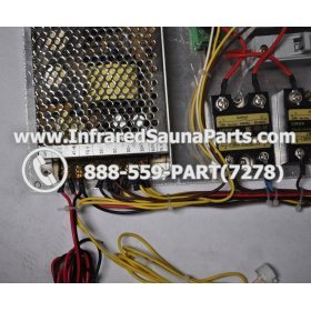 COMPLETE CONTROL POWER BOX 110V / 120V - COMPLETE CONTROL POWER BOX 110V / 120V SUNTECH INFRARED SAUNA STYLE 2 12