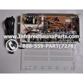 COMPLETE CONTROL POWER BOX 110V / 120V - COMPLETE CONTROL POWER BOX 110V / 120V PRECISION THERAPY  INFRARED SAUNA STYLE 4 5