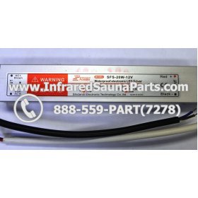 ADAPTERS / TRANSFORMERS - ADAPTERS TRANSFORMERS 110V /120V STEADY POWER SFS-20W-12V WATERPROOF 2