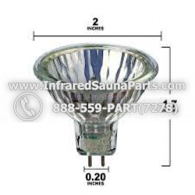 LIGHT BULBS MR 16 220V / 240V - LIGHT BULB MR 16 220V / 240V 20W STYLE1 6