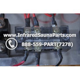 COMPLETE CONTROL POWER BOX 220V / 240V - COMPLETE CONTROL POWER BOX  220V / 240V SUNTECH INFRARED SAUNA STYLE 1 9