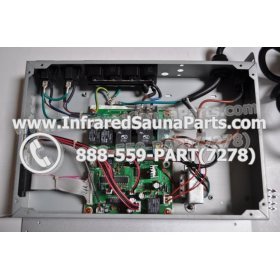 COMPLETE CONTROL POWER BOX 220V / 240V - COMPLETE CONTROL POWER BOX 220V / 240V HYDRA  INFRARED SAUNA STYLE 3 8