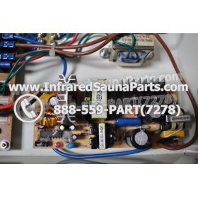 COMPLETE CONTROL POWER BOX 220V / 240V - COMPLETE CONTROL POWER BOX 220V / 240V SUNMATE INFRARED SAUNA STYLE 4 10