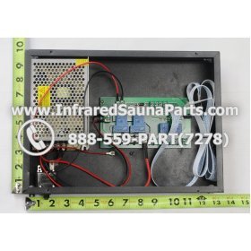 COMPLETE CONTROL POWER BOX 220V / 240V - COMPLETE CONTROL POWER BOX FOR HECHT INFRARED SAUNA WITH USB MP3 FM  PLAYER 220V / 240V STYLE 1 5