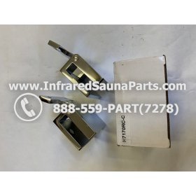 DOOR HINGES - Glass door hinge H7170RC-C Full Set 1