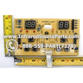 CIRCUIT BOARDS WITH  FACE PLATES - CIRCUIT BOARD WITH FACE PLATE X003107 AND THERMO WIRE 4