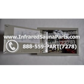 COMPLETE CONTROL POWER BOX WITH CONTROL PANEL - COMPLETE CONTROL POWER BOX 110V / 120V 4800 WATTS WITH COMPLETE WIRING HARNESS WITH ONE CONTROL PANEL 2