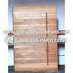 WOOD SAUNA WALLS - HEMLOCK WOOD SAUNA PANEL ( 46.2" x 31.5" ) L 3