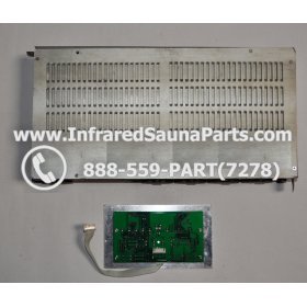 COMPLETE CONTROL POWER BOX WITH CONTROL PANEL - COMPLETE CONTROL POWER BOX JOSEN INFRARED SAUNA STYLE 2 WITH ONE CONTROL PANEL 12