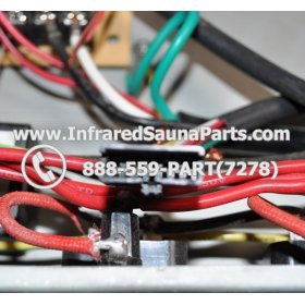 COMPLETE CONTROL POWER BOX WITH CONTROL PANEL - COMPLETE CONTROL POWER BOX JOSEN INFRARED SAUNA STYLE 2 WITH ONE CONTROL PANEL 5