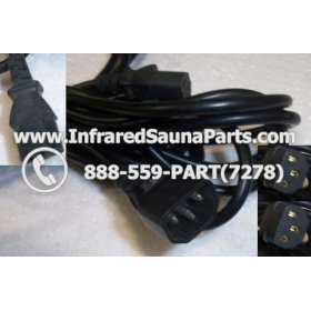 PLUG IN WIRES - PLUG IN WIRES - 2 FEMALE AND 1 MALE PLUG 1