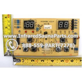 CIRCUIT BOARDS / TOUCH PADS - CIRCUIT BOARD  TOUCHPAD KEYSBACKYARD INFRARED SAUNA NYSN2DB V3.2 F 3