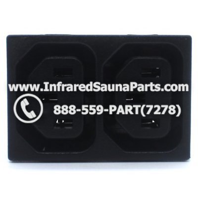 CORD END CONNECTORS - CORD END CONNECTORS 2 FEMALE PLUG 1