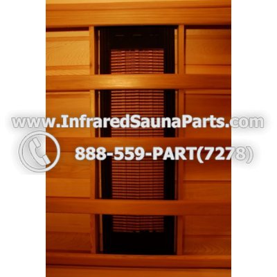 CERAMIC INFRARED SAUNA  HEATERS - EMF INFRARED SAUNA CERAMIC HEATER 300 WATTS 220V / 240V 1