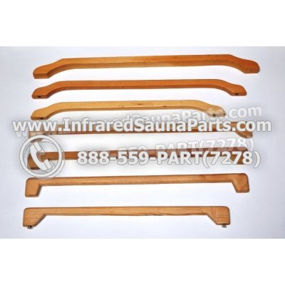 WOOD HANDLES + TOWEL HANDLES - HEMLOCK WOOD TOWEL HANDLE ( 20" x 2" ) 1