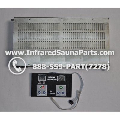 COMPLETE CONTROL POWER BOX WITH CONTROL PANEL - COMPLETE CONTROL POWER BOX JOSEN INFRARED SAUNA STYLE 2 WITH ONE CONTROL PANEL 1