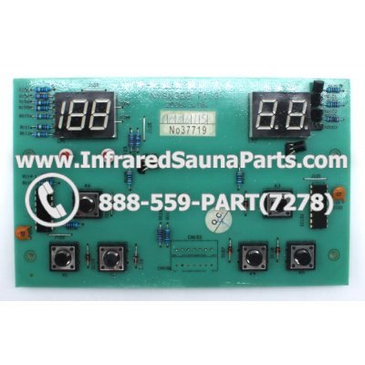 CIRCUIT BOARDS / TOUCH PADS - CIRCUIT BOARD  TOUCHPAD HEALTHLAND INFRARED SAUNA NYSN3DB F1.3 1